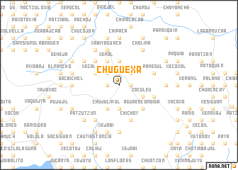 map of Chugüexá