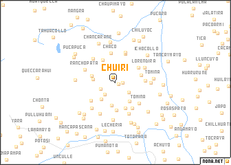 map of Chuiri