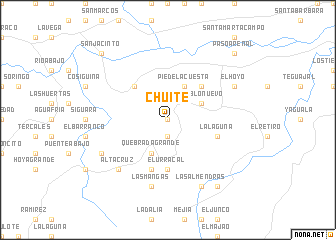 map of Chuite