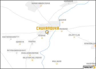map of Chukanovka