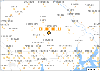 map of Chukch\