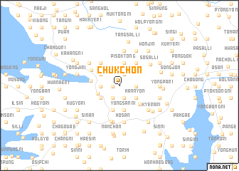 map of Chukch\