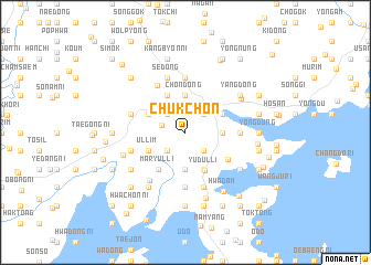 map of Chukchŏn