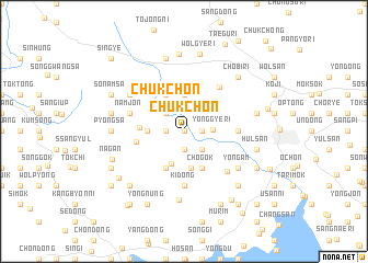 map of Chukchŏn