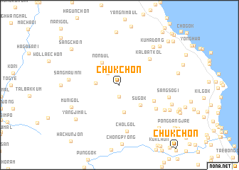 map of Chukchŏn