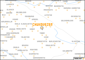 map of Chukovezer