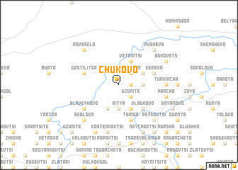 map of Chukovo