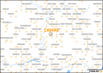 map of Chukp\