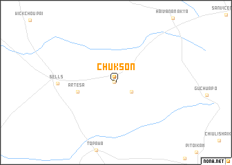 map of Chukson