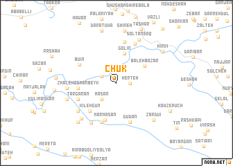 map of Chūk