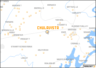 map of Chulavista