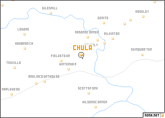 map of Chula