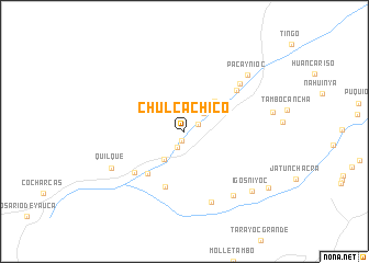 map of Chulca Chico
