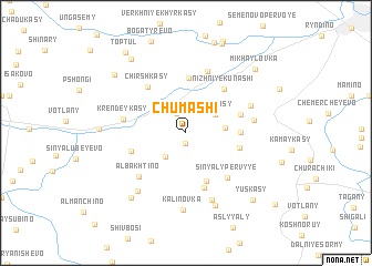 map of Chumashi
