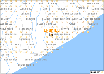 map of Chumico