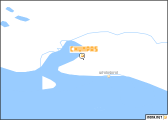 map of Chumpas