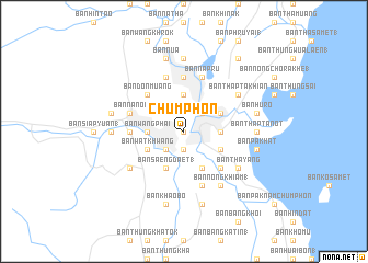 map of Chumphon