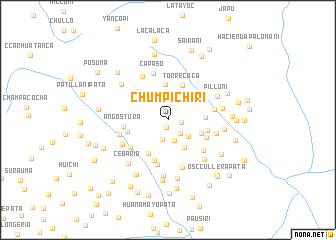 map of Chumpichiri