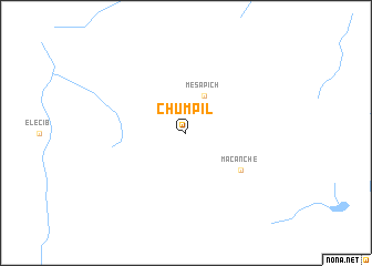 map of Chumpil