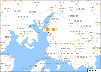 map of Chumun