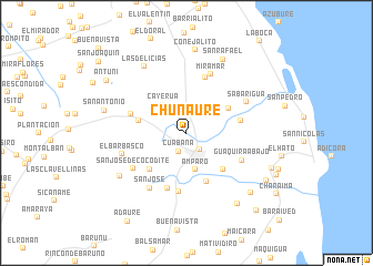 map of Chunaure