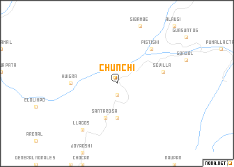 map of Chunchi