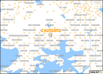 map of Chungang