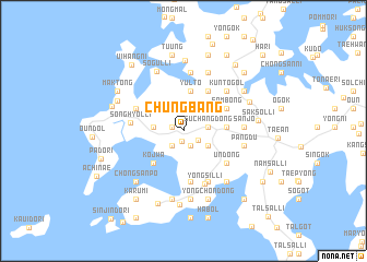 map of Chungbang