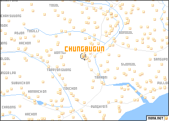 map of Chungbugŭn