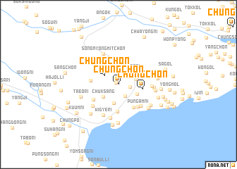 map of Chung-ch\