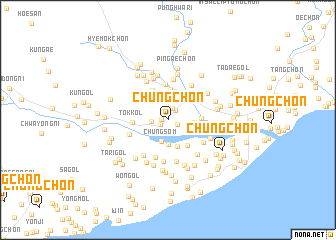 map of Chung-ch\