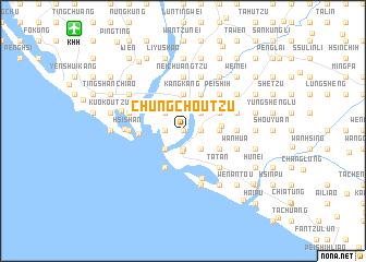 map of Chung-chou-tzu