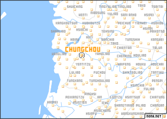 map of Chung-chou