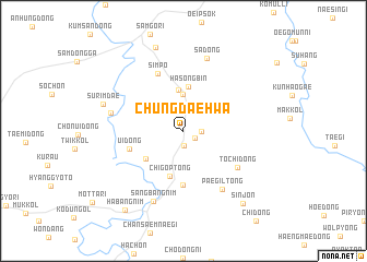 map of Chungdaehwa