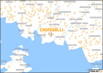 map of Chungdal-li