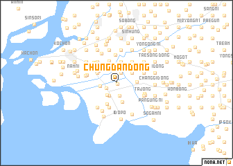 map of Chungdan-dong