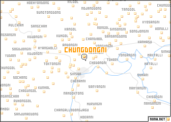 map of Chungdong-ni