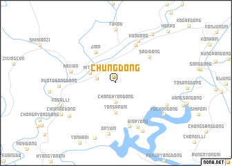 map of Chung-dong