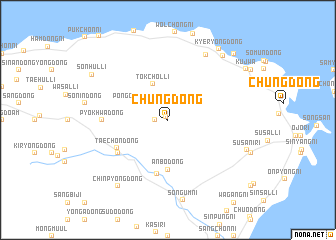 map of Chung-dong