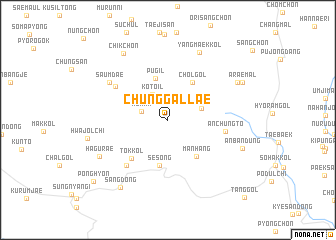 map of Chunggallae