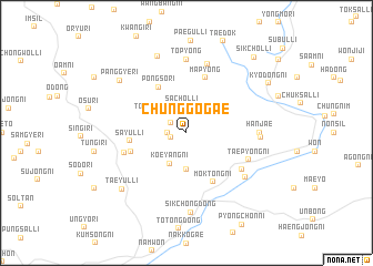 map of Chunggogae