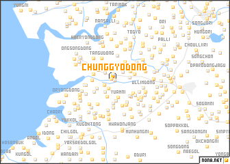 map of Chunggyo-dong
