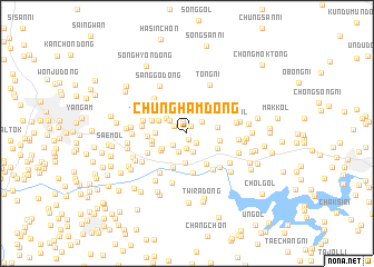 map of Chungham-dong