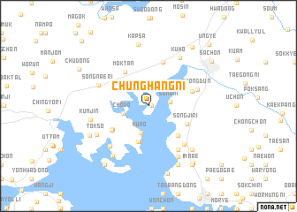 map of Chunghang-ni