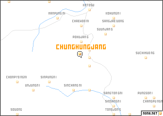 map of Chunghŭngjang