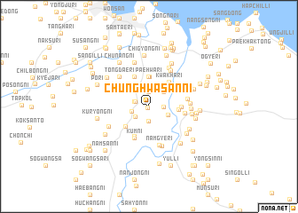 map of Chunghwasan-ni