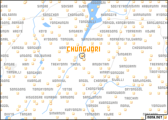 map of Chungjo-ri
