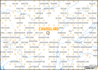 map of Chung-liao