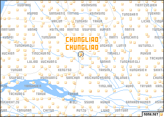 map of Chung-liao