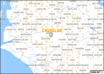 map of Chung-lun